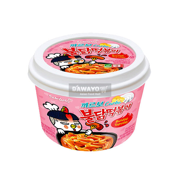 [Inlandsprodukt] Samyang Carbo Buldak Tteokbokki 179g