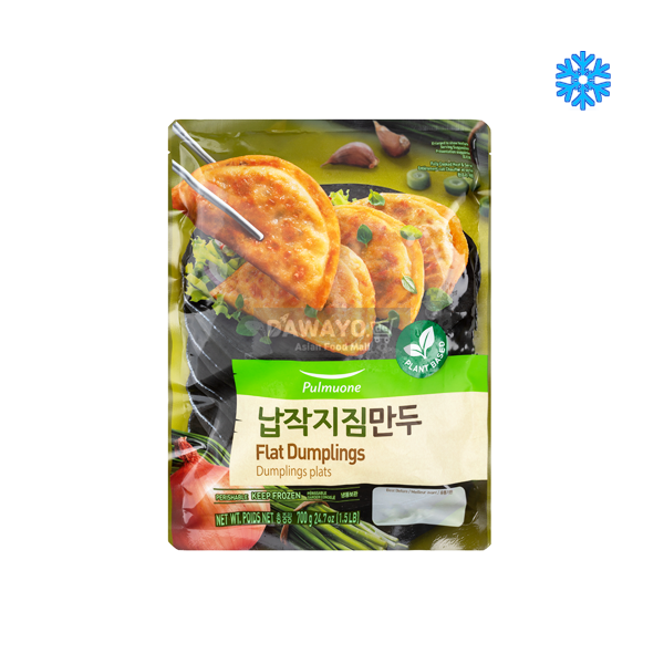 Pulmuone Pflanzliche flache Teigtaschen 700g