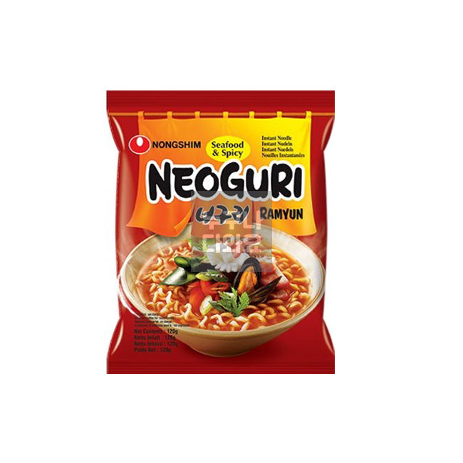 농심 너구리 매운맛 120g