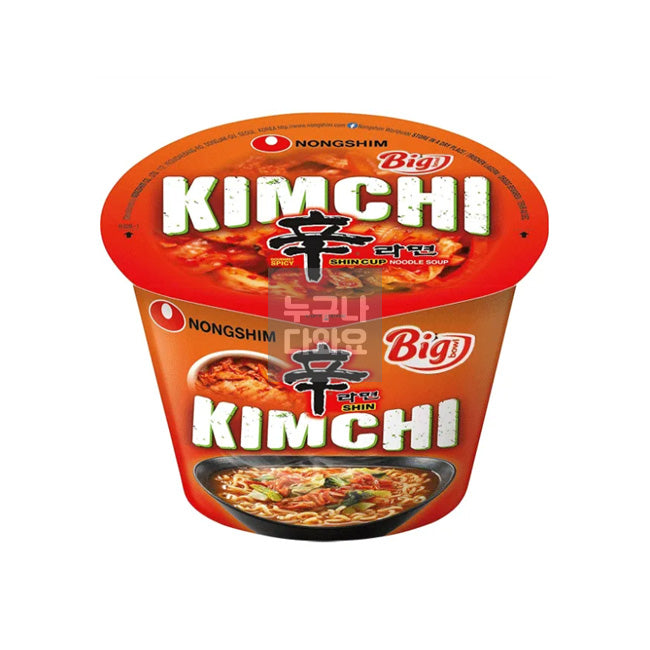 농심 김치 신라면 큰컵 112g