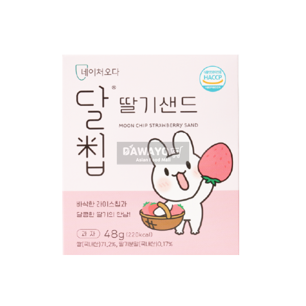 Nature O'DA Dalchip Strawberry Sandwich 12g x 4 units