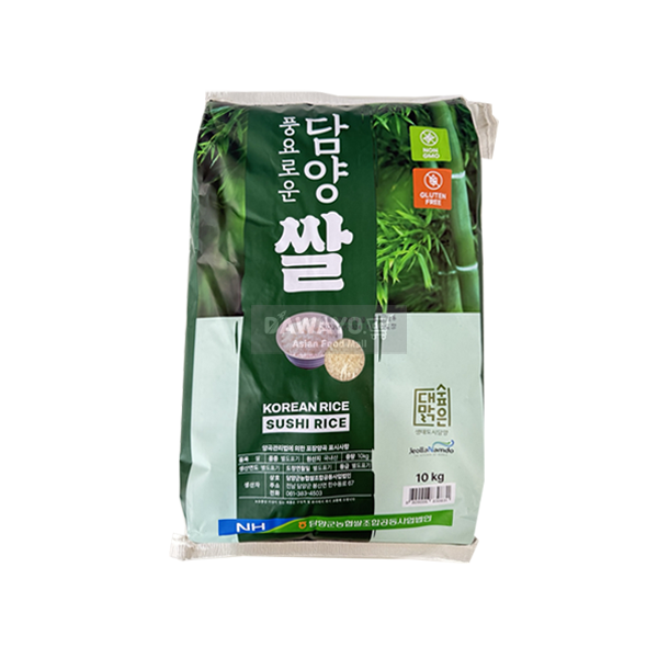 [Domestic Use] Damyang-gun Nonghyup Bountiful Damyang Rice 10kg