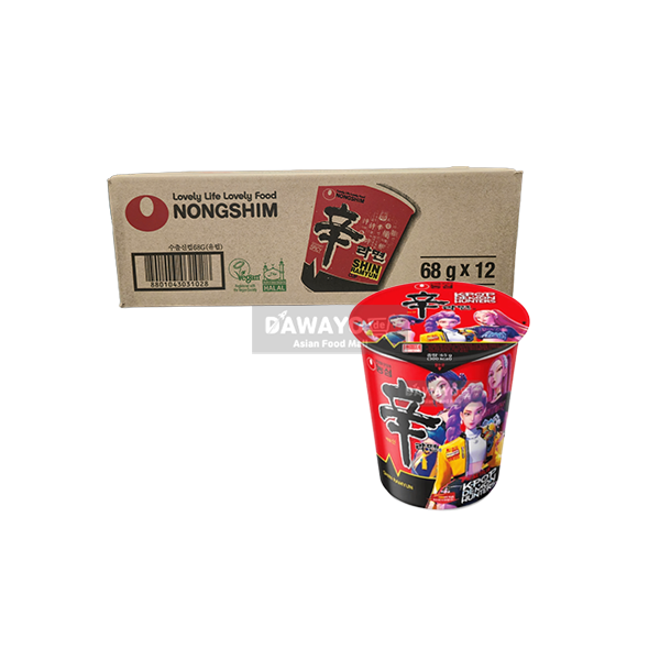 농심 케이팝 데몬 헌터스 신라면 작은컵 1Box (68g * 12)