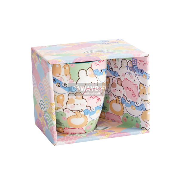 Kawaii Tierfreunde Tasse 340ml (Ideal als Geschenk!)