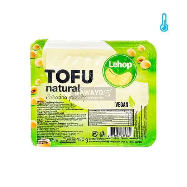 LeHop Frischer Tofu 450 g