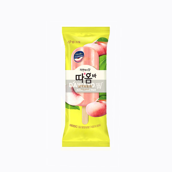 빙그레 따옴바 납작복숭아 75ml (매장 전용 제품)