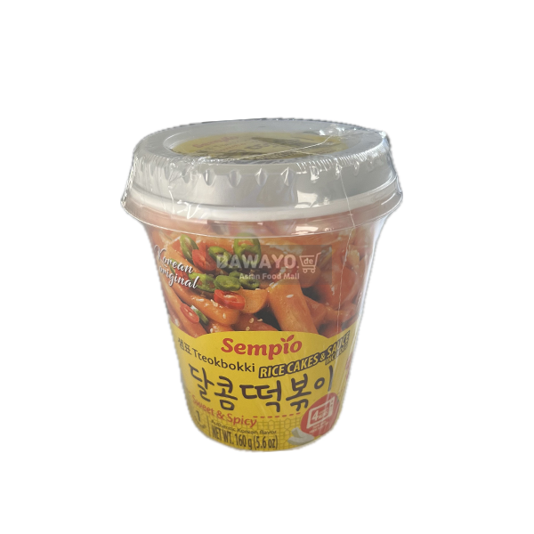샘표 달콤 떡볶이 컵 160g