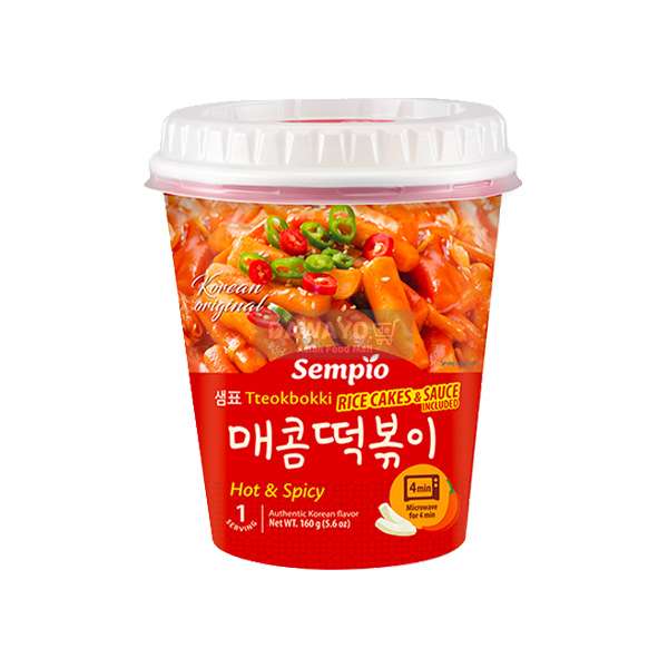 Sempio Spicy Tteokbokki Cup 160g