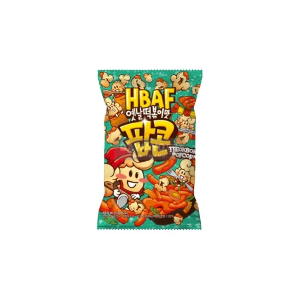 HBAF Tteokbokki Flavored Popcorn 80g