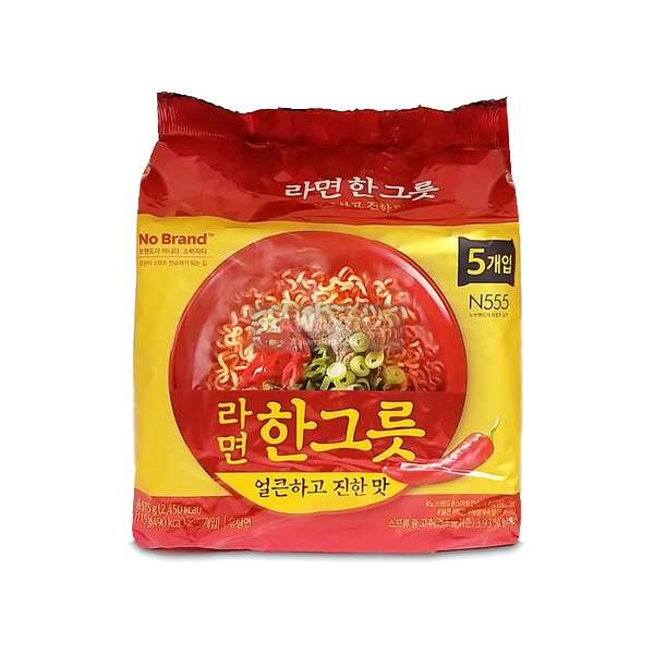 [Domestic] Best value for money! No Brand Ramen Bowl Multi 575g (115g*5)