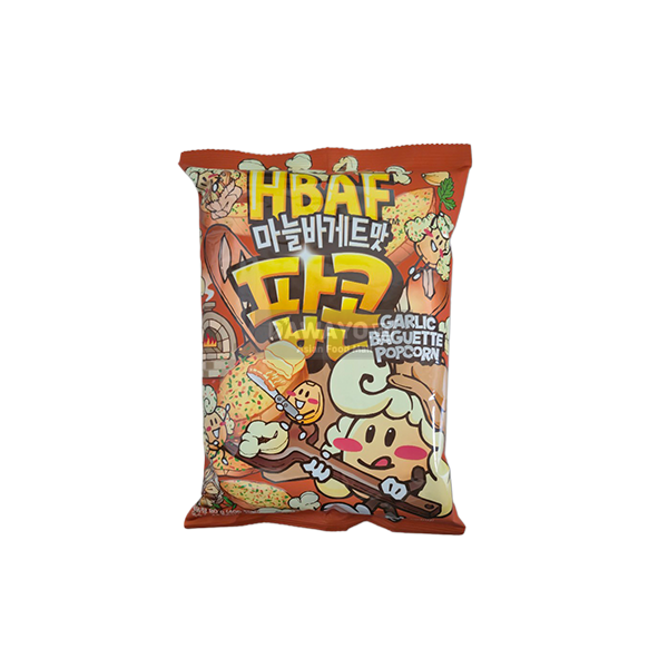 HBAF Garlic Baguette Flavor Popcorn 80g