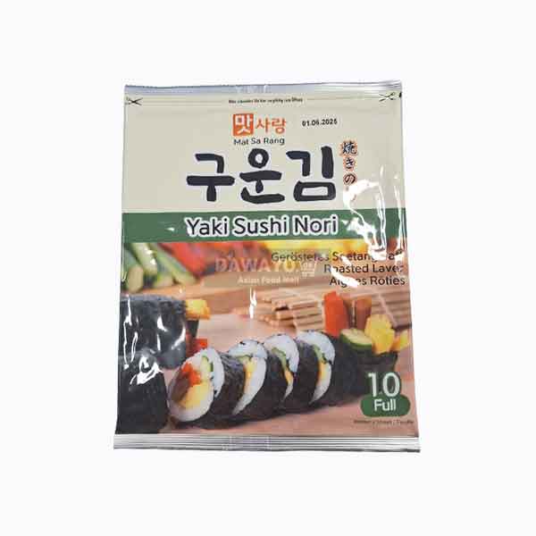 Matsarang Gimbap-Kim, ganze Blätter, 10 Stück