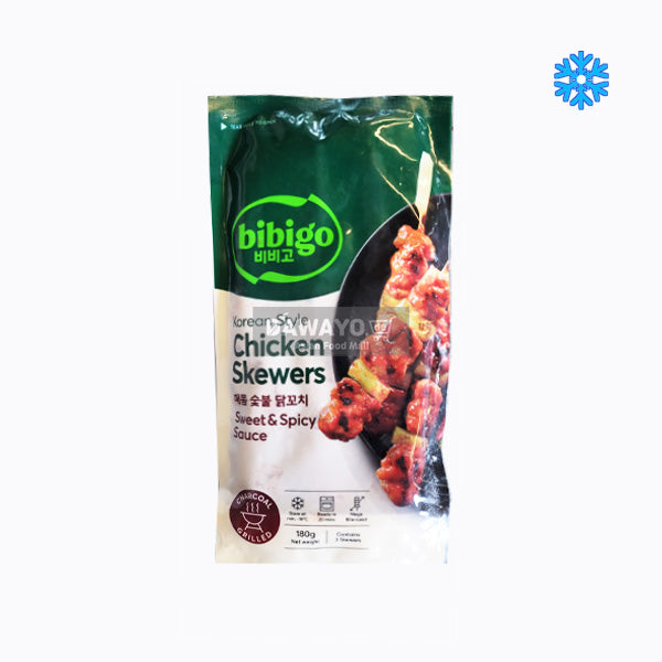 비비고 매콤 숯불 닭꼬치 180g