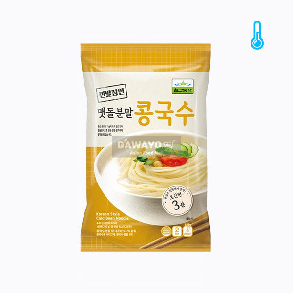Chilgap Millstone Powder Soy Milk Noodle (Noodles + Powdered Soup) 2 servings 440g