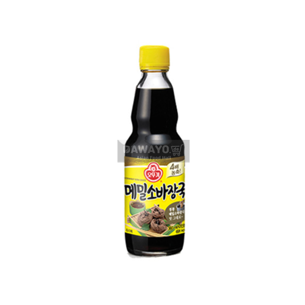 [내수용] 오뚜기 4배농축! 메밀소바장국 360ml