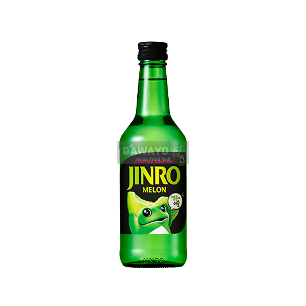 Jinro Melon is Esl 350ml 13% Alc. vol.