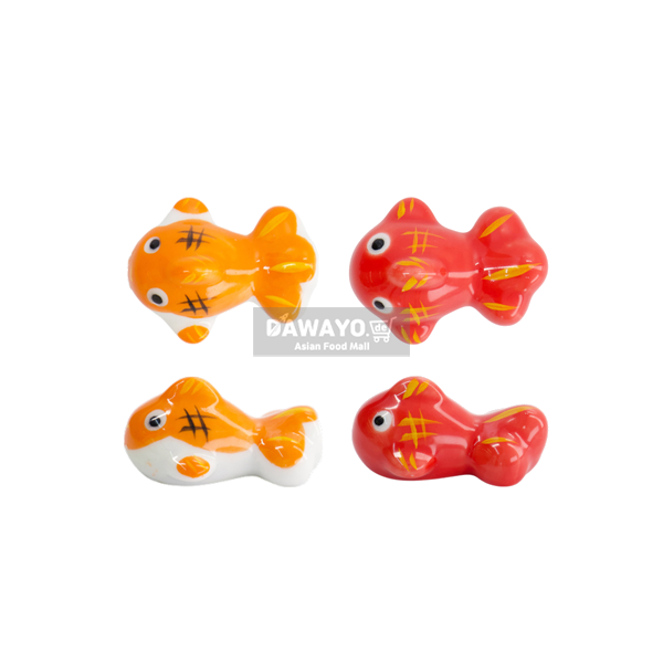 Essstäbchenablage in Goldfisch-Design (Farbe/Form zufällig)