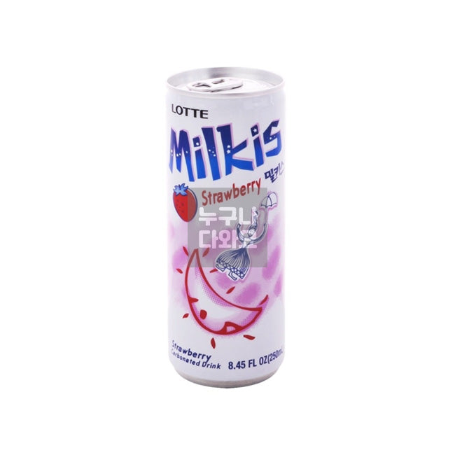 Lotte Milkis Erdbeer 250ml (+Pfand)
