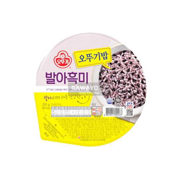 오뚜기 맛있는 발아흑미 밥 210g