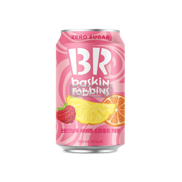 [Binnenmarkt] Baskin Robbins Rainbow Sherbet Sparkling Zero 350ml (+Pfand)