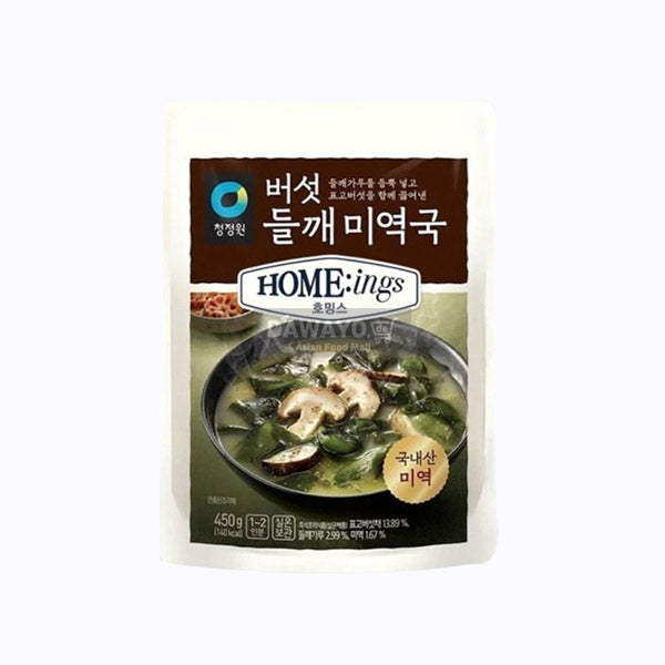 [내수용] 청정원 호밍스 버섯 들깨미역국 450g