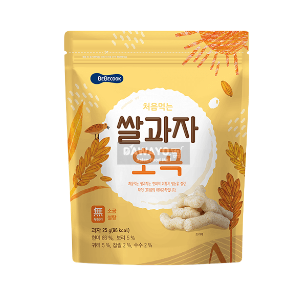 BeBecook First Rice Snack 5 Grains 25g