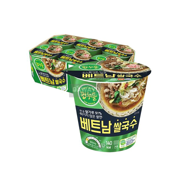 [내수용] 오뚜기 베트남 쌀국수 작은컵 282g (47g*6개입) 1박스