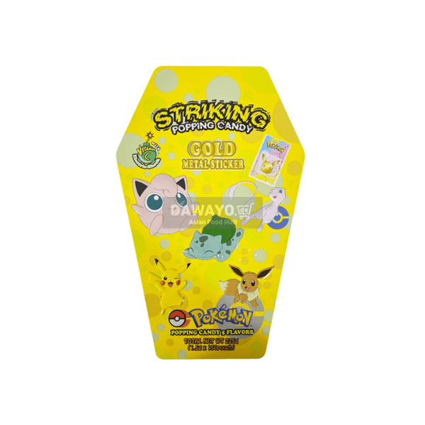 SC Korea Pang Pang im Mund! Pokémon Gold Popping Candy 225g