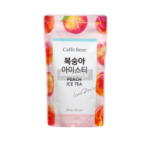 [내수용] 카페베네 복숭아 아이스티 190ml
