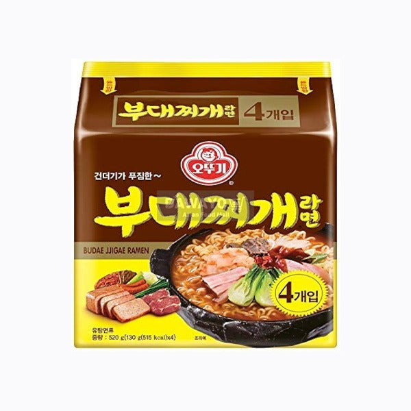 [Inländische Nutzung] Ottogi Budaejjigae Ramen Multi 520g (130g*4)