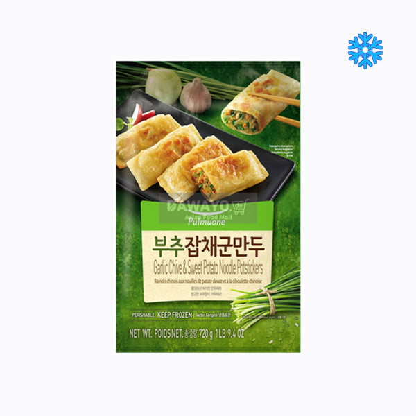 Pulmuone Pflanzliches Schnittlauch-Japchae-Maultaschen 720g