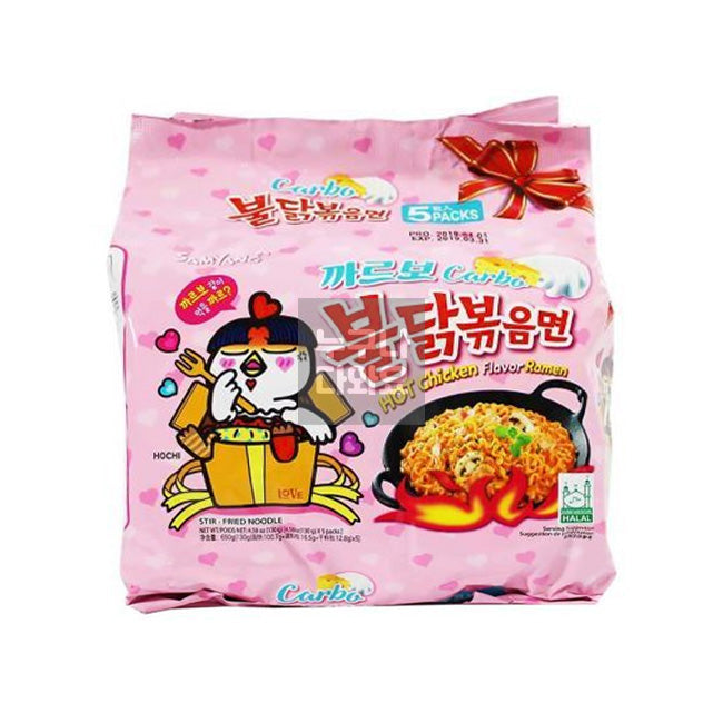 삼양 불닭볶음면 까르보나라 멀티 650g(130g*5)