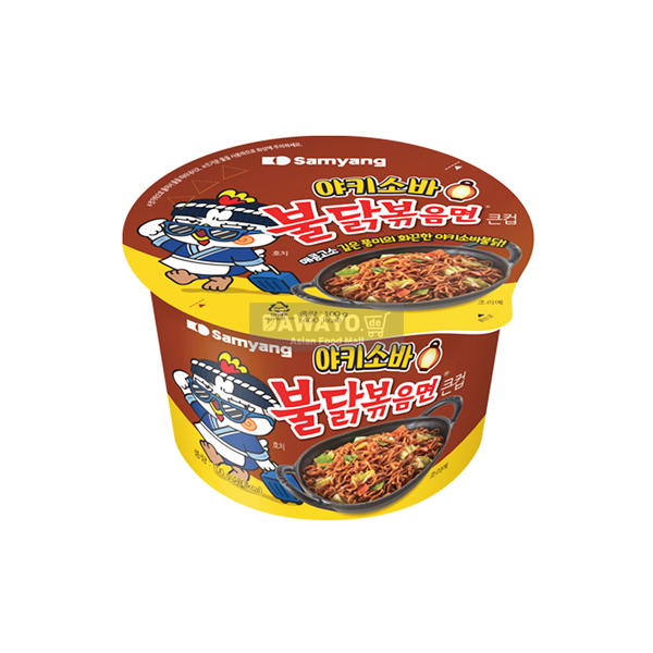 [Für den Inlandsmarkt] Samyang Yakisoba Buldak Bokkeummyun großer Becher 100g