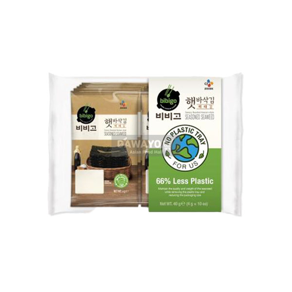 Bibigo Haetbasak Mini Dosirak Kim 40g (10 Stück à 4g)