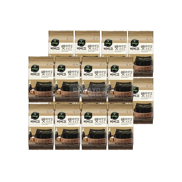 Bibigo Hae Basak Jare Dosirak Kim 16 Stück 64g (4g*16)