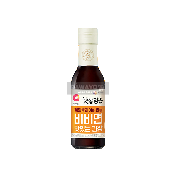 청정원 햇살담은 비비면 맛있는 간장 150ml