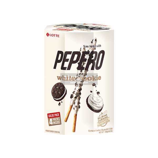 롯데 화이트쿠키 빼빼로 벌크 128g (32g*4)