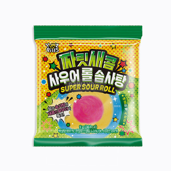 짜릿새콤 사우어 롤 솜사탕 9g