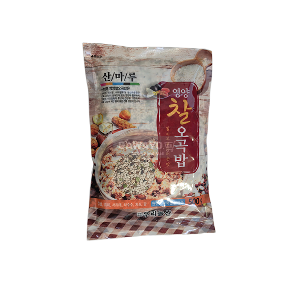 Sanmaru Nährstoffreicher Klebreis mit fünf Körnern 500g