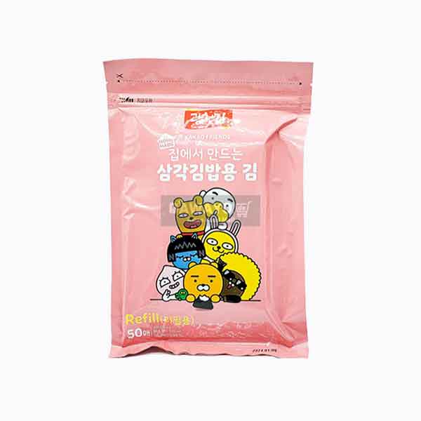 Kwangcheon gewürztes Seetang für Samgak Kimbap, 50 Blätter, 50g