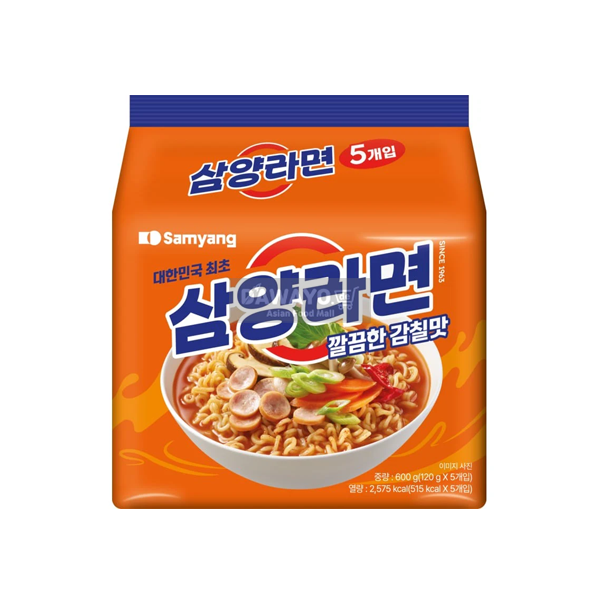 [Inlandsprodukt] Samyang Ramen Original Multi 600g (120g*5)