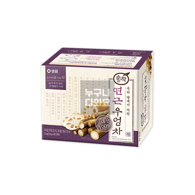 Sempio Lotuswurzel-Kletten-Teebeutel 32g (0,8g*40)