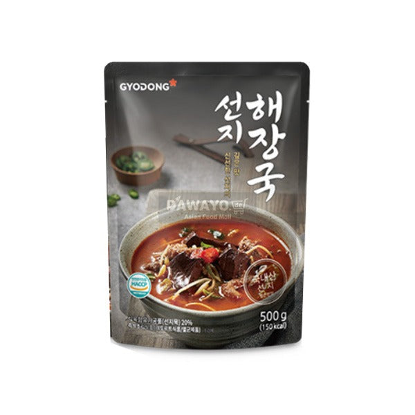[For Domestic Sales] Gyodong Beef Blood Hangover Soup 500g