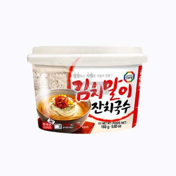 Eine saubere und erfrischende Brühe! Sura-sang Kimchi-Mal-Janchi-Guksu 168g