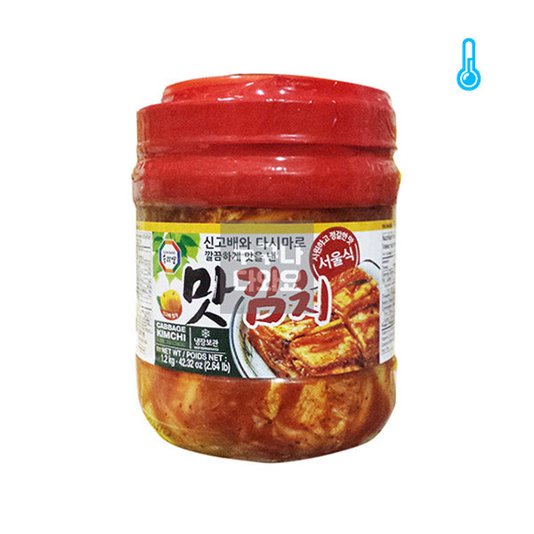 Surasang Seoul-Style Seasoned Kimchi 1.2kg (International Food Hygiene BRC Certified)