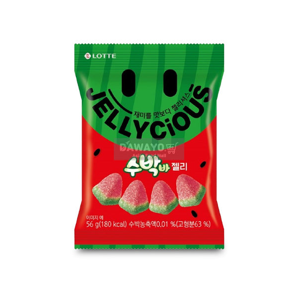 Lotte Watermelon Bar Jelly 56g