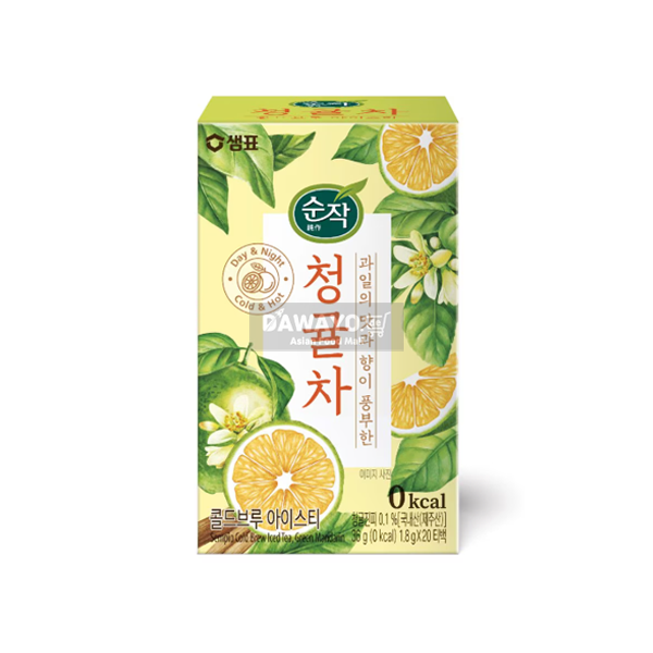 Soonjak Cold Brew Eistee Grüne Mandarine 36g (1.8g*20)