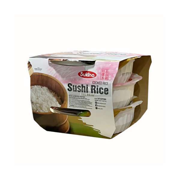 Suki or Sushi Rice Instant Rice, 3 servings, 210g*3