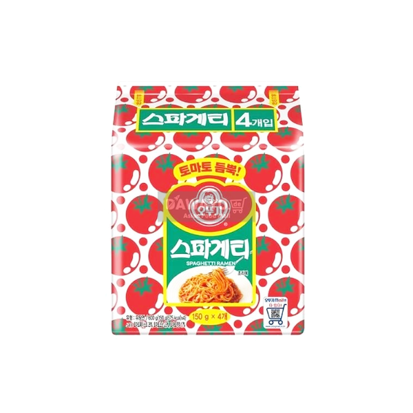 Ottogi Spaghetti, Multipack, 600 g (4 × 150 g)
