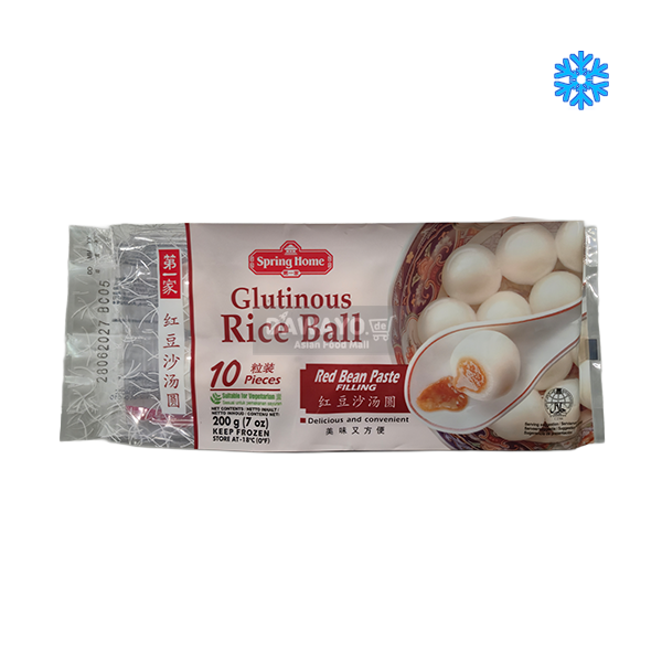 Springhome Klebreisbällchen mit Roter Bohnenpaste 200g